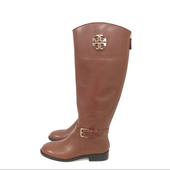 Tory Burch Size 5 Adeline Leather Riding Boot - Picture 3 of 7